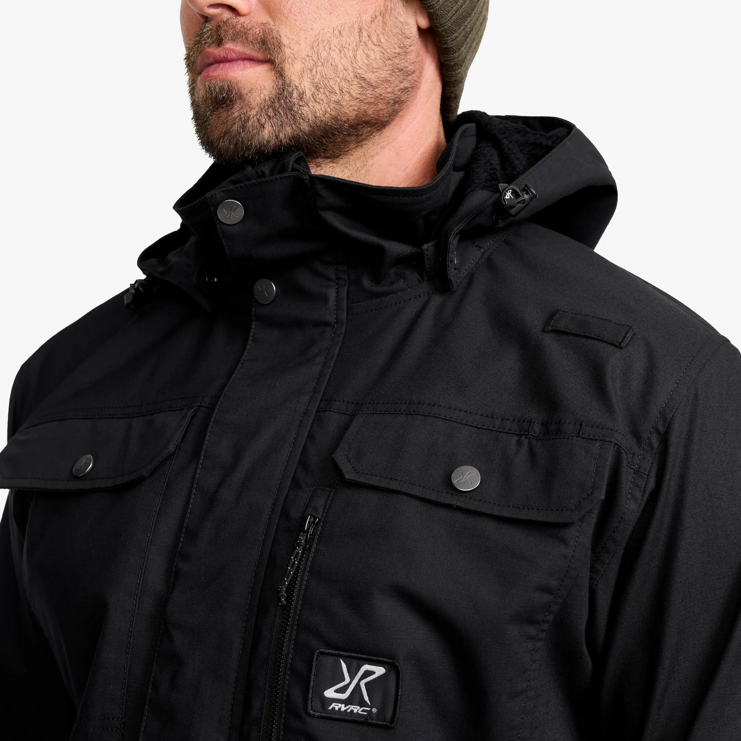 Field Pro Warm Outdoor Jacket Herren Black
