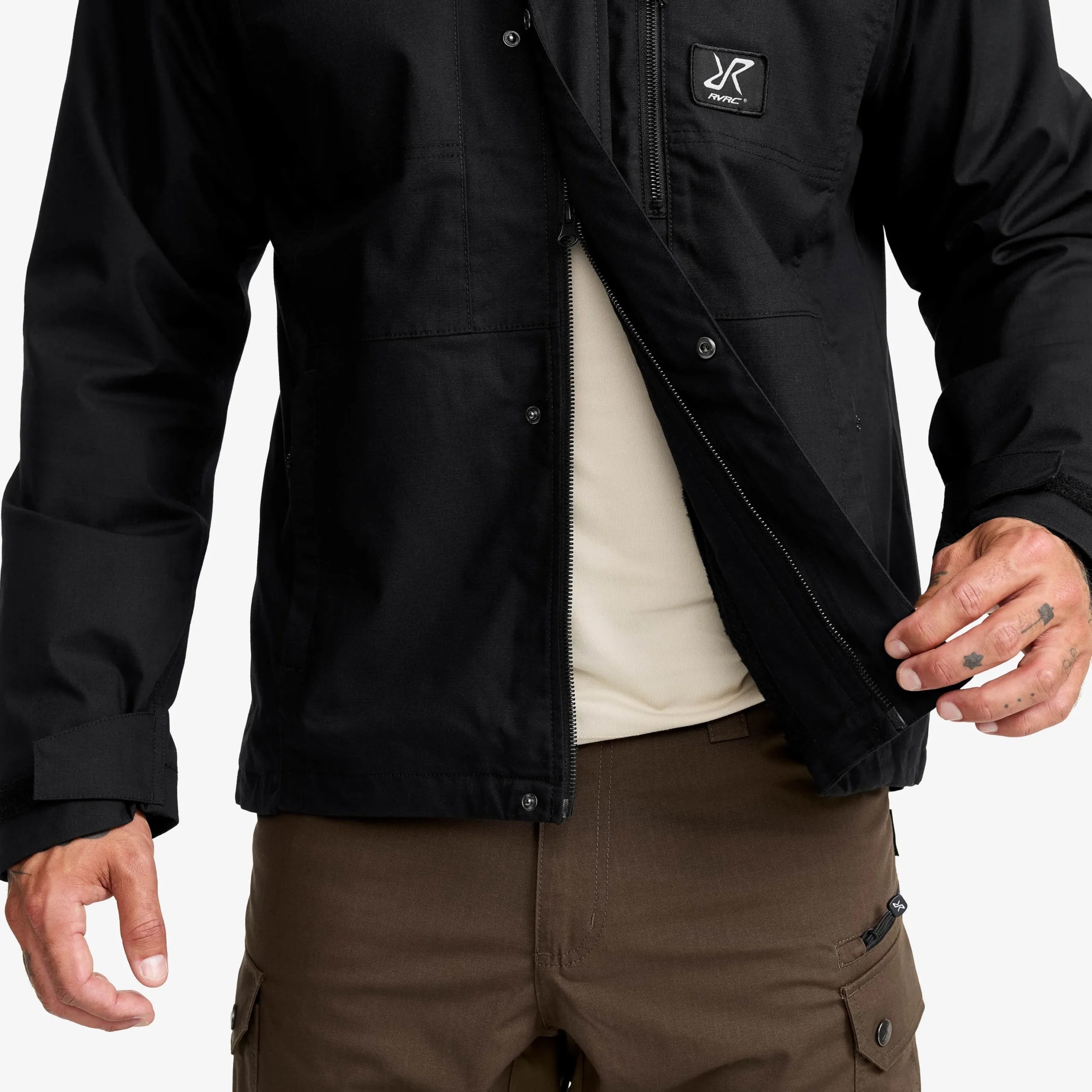 Field Pro Warm Outdoor Jacket Herren Black