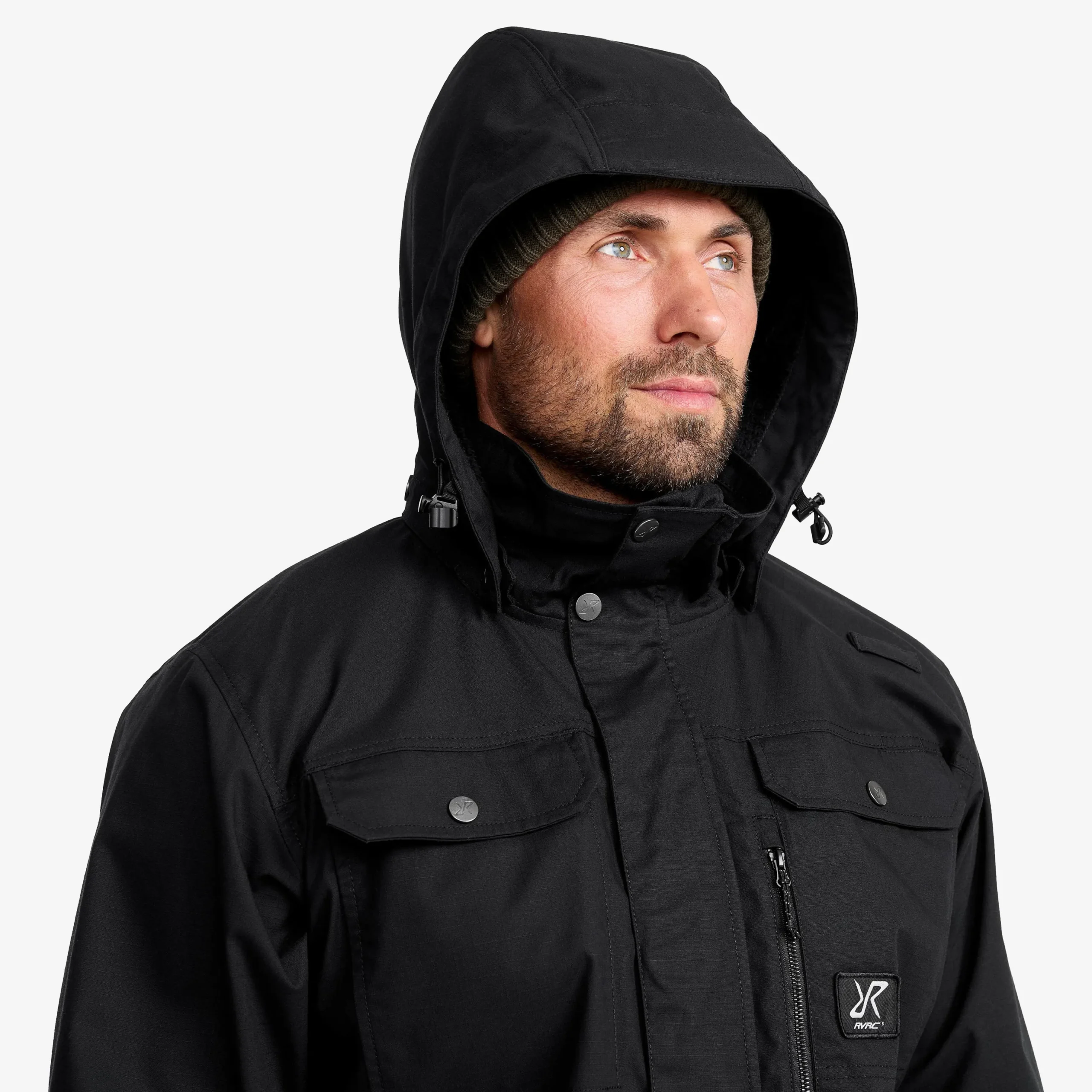 Field Pro Warm Outdoor Jacket Herren Black