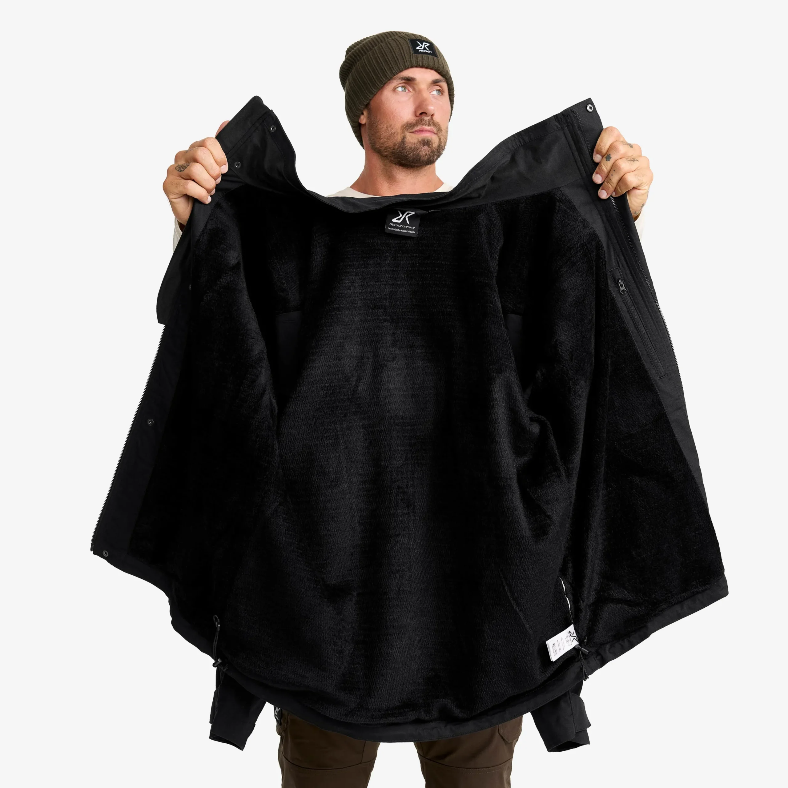Field Pro Warm Outdoor Jacket Herren Black