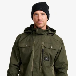 Field Pro Warm Outdoor Jacket Herren Grape Leaf/Forest Night