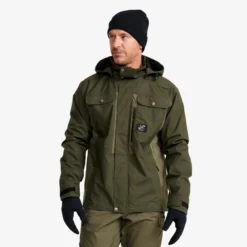 Field Pro Warm Outdoor Jacket Herren Grape Leaf/Forest Night