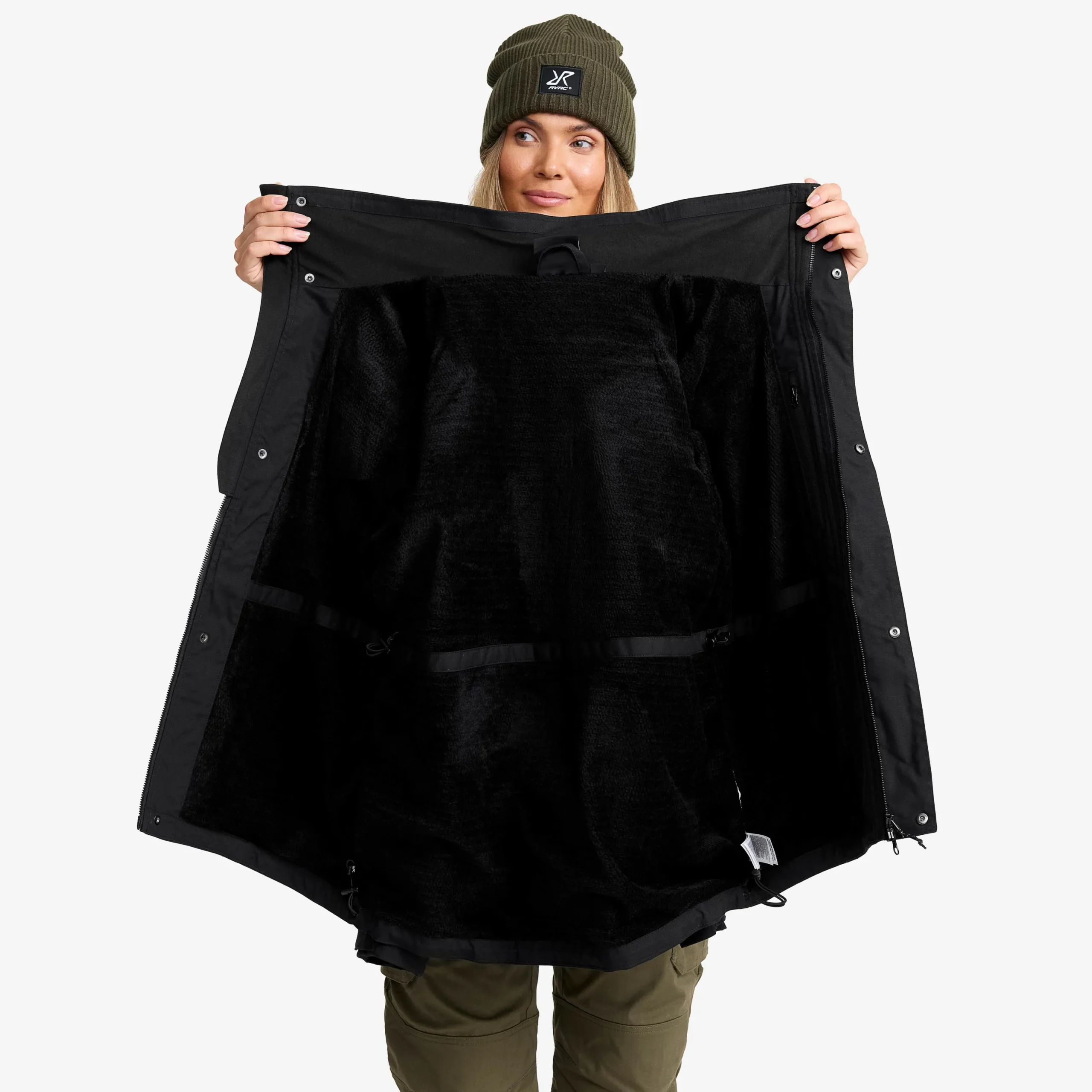 Field Pro Warm Outdoor Jacket Damen Black