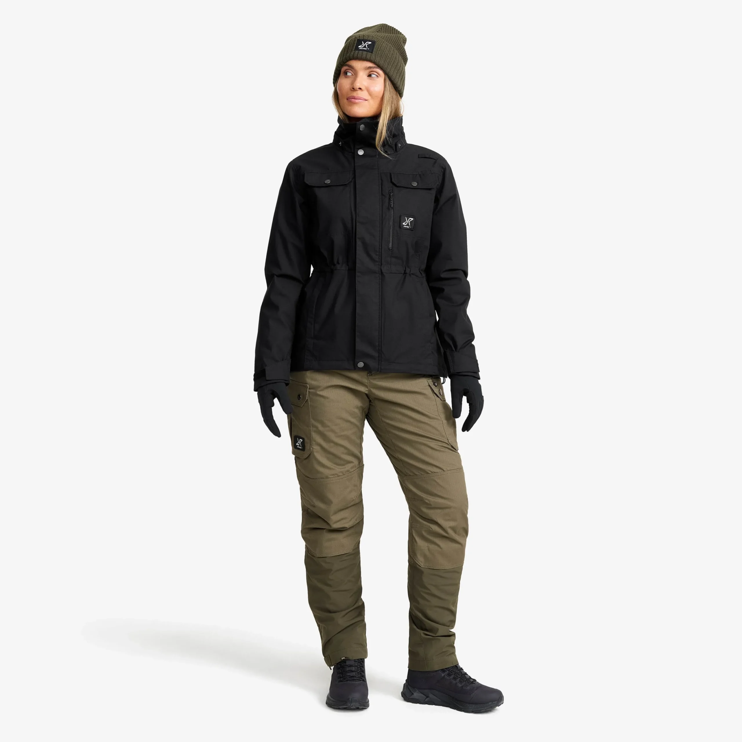 Field Pro Warm Outdoor Jacket Damen Black