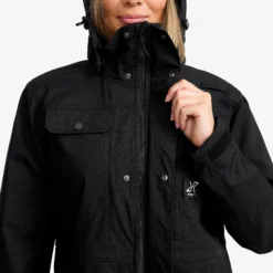 Field Pro Warm Outdoor Jacket Damen Black