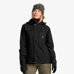 Field Pro Warm Outdoor Jacket Damen Black
