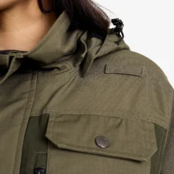 Field Pro Warm Outdoor Jacket Damen Grape Leaf/Forest Night