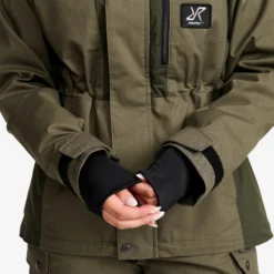 Field Pro Warm Outdoor Jacket Damen Grape Leaf/Forest Night