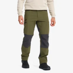 Fjord Warm Stretch Pants Herren Dark Olive/Anthracite