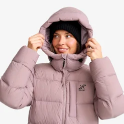Flexpedition Down Parka Damen Dusty Mauve