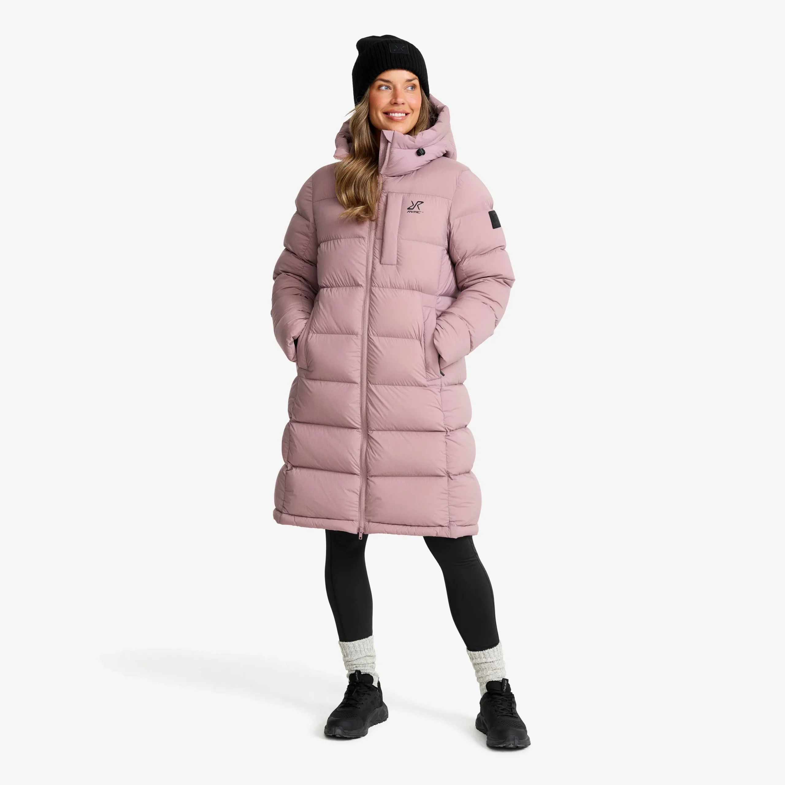 Flexpedition Down Parka Damen Dusty Mauve