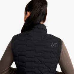 Flex Stretch Down Vest Damen Black