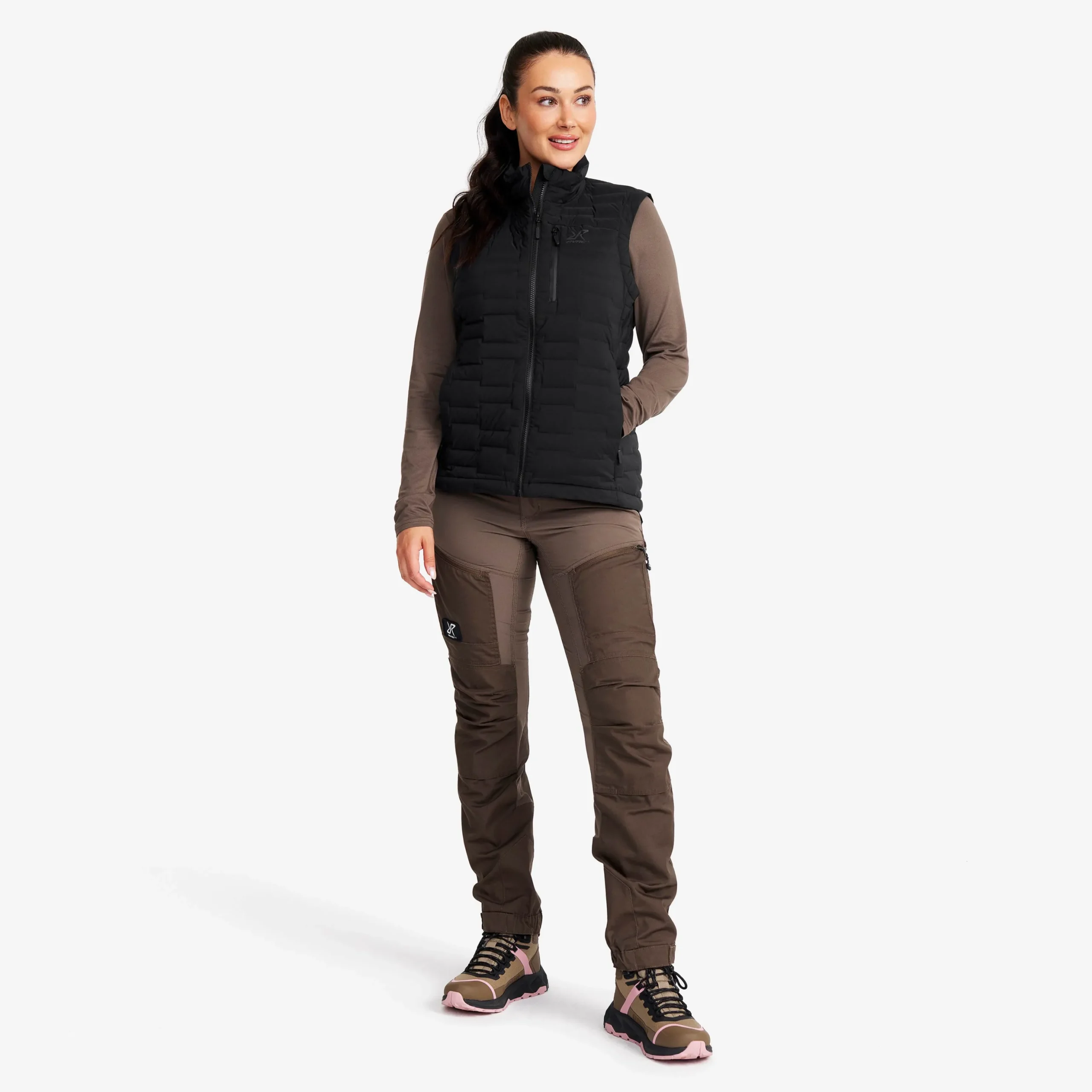 Flex Stretch Down Vest Damen Black
