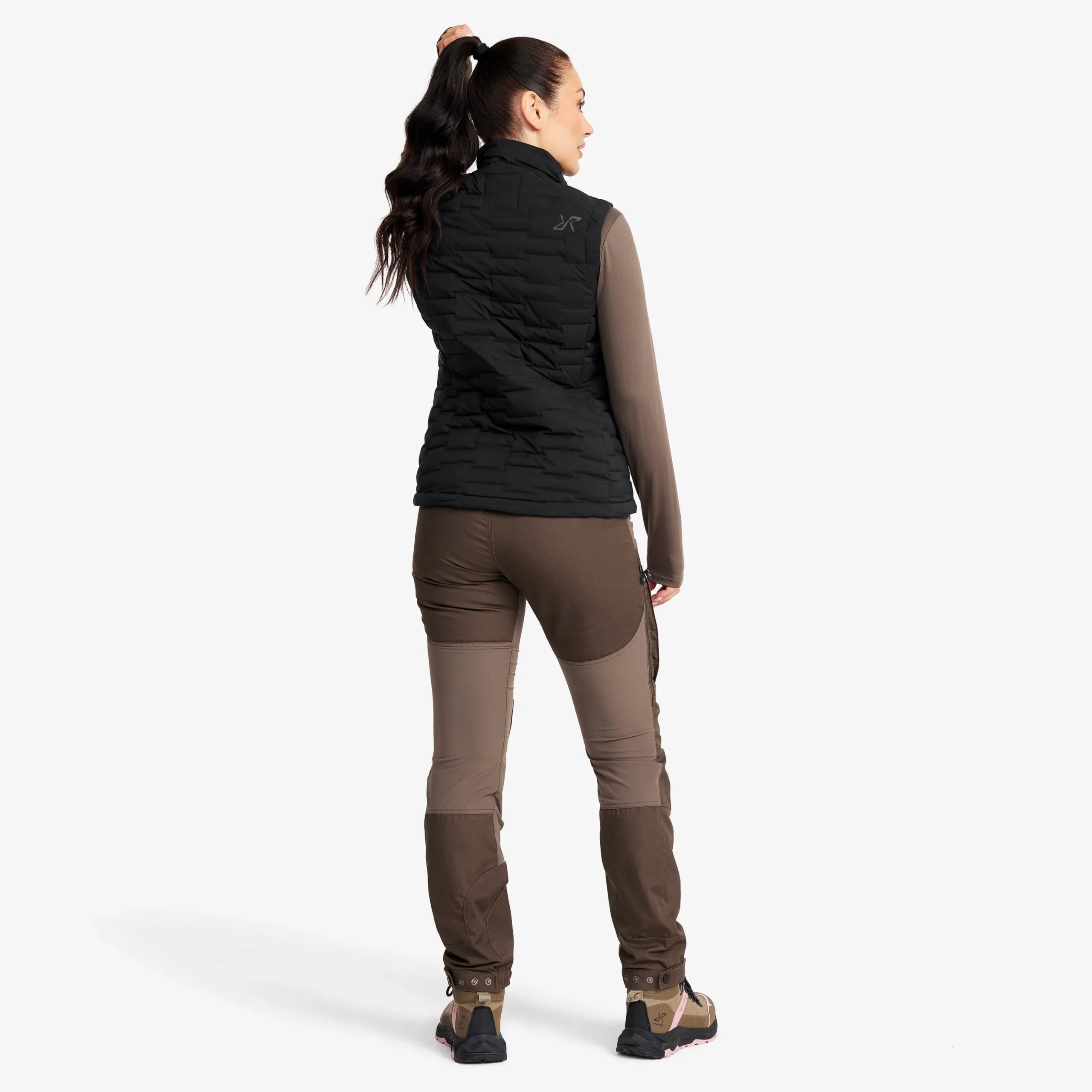 Flex Stretch Down Vest Damen Black