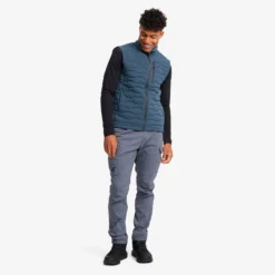 Flex Stretch Down Vest Herren Moonlit Ocean