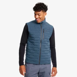 Flex Stretch Down Vest Herren Moonlit Ocean