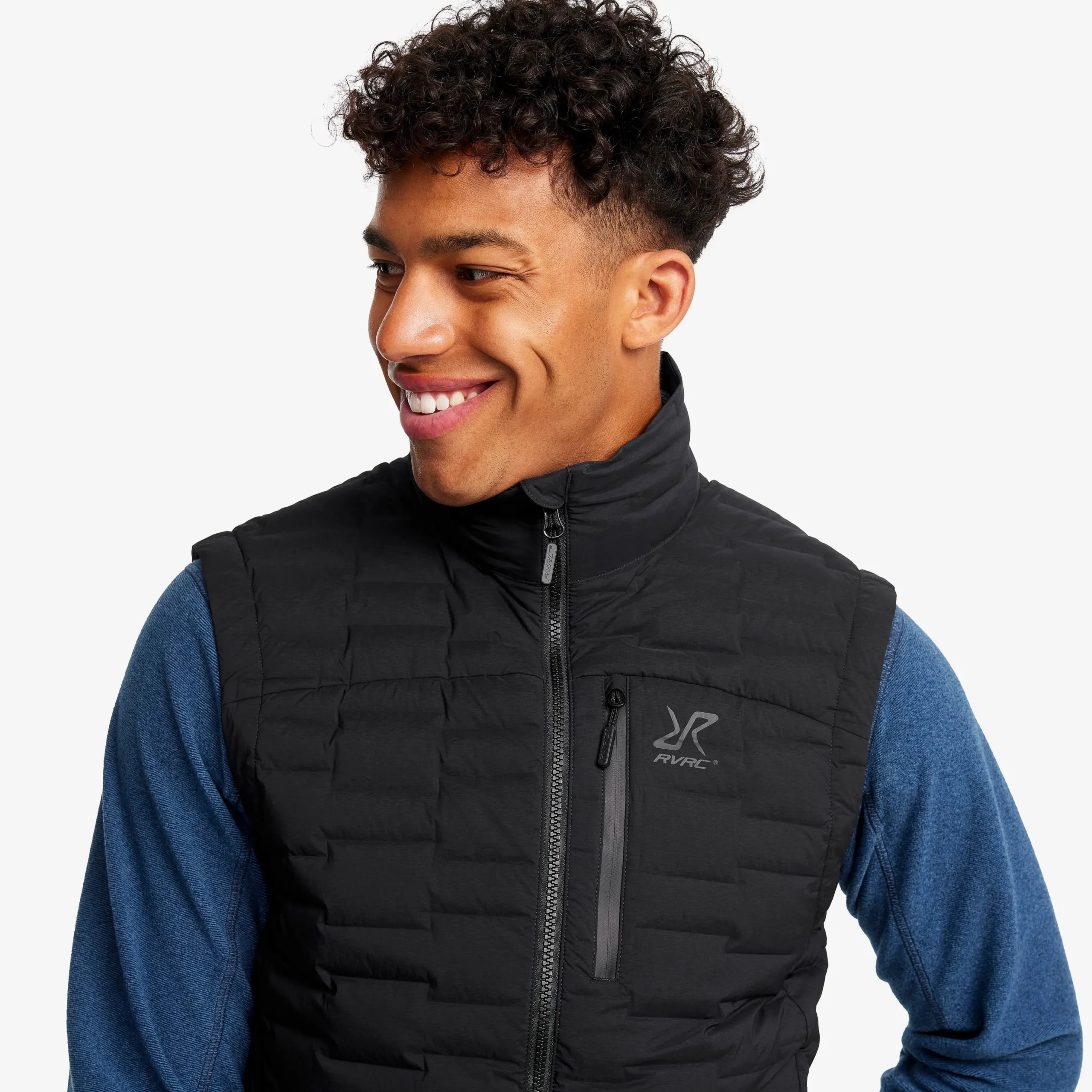 Flex Stretch Down Vest Herren Black