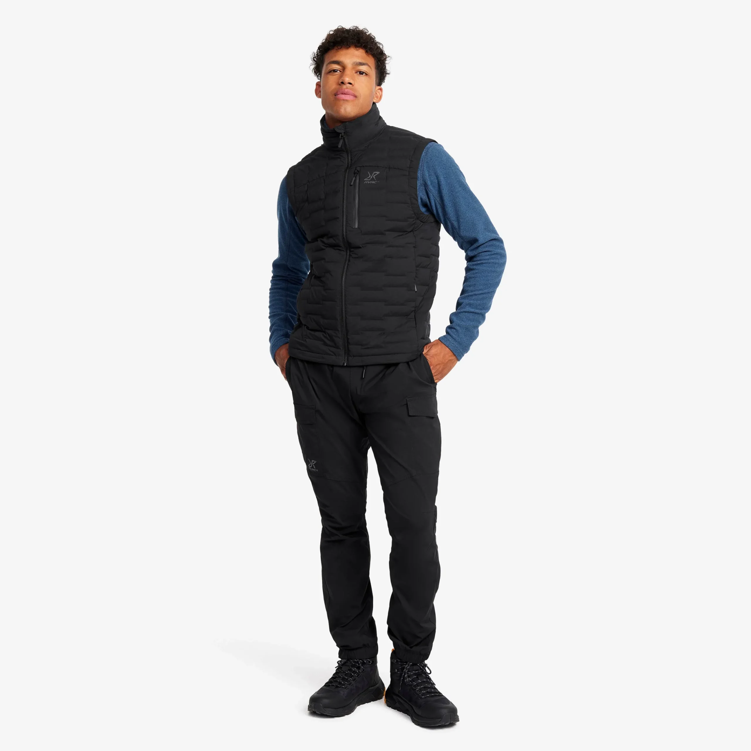 Flex Stretch Down Vest Herren Black