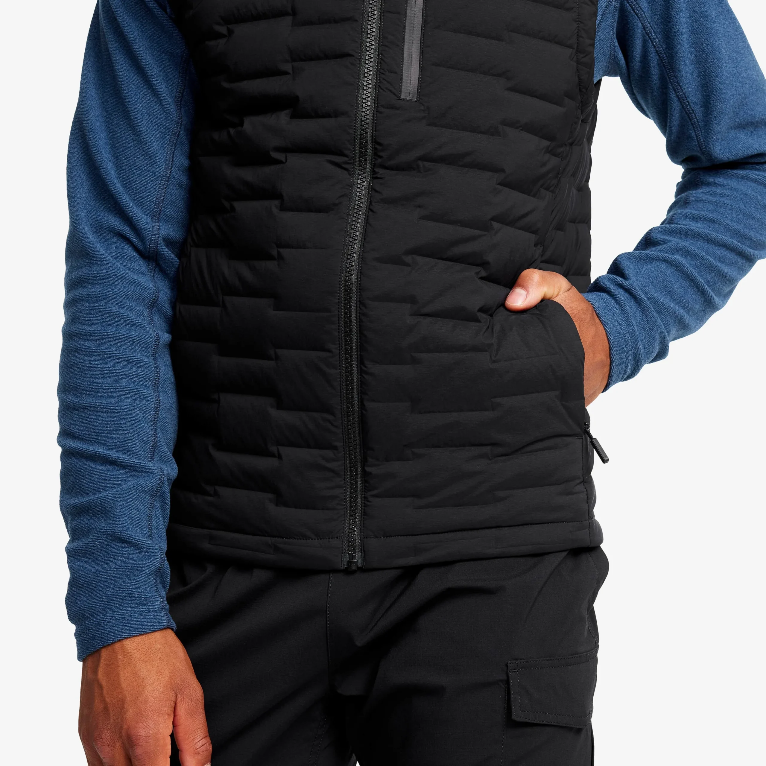 Flex Stretch Down Vest Herren Black