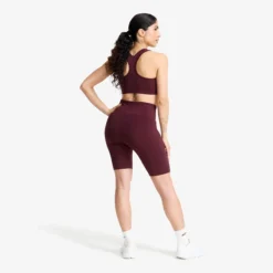 Flow High-waisted Biker Shorts Damen Winetasting