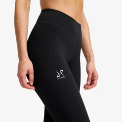 Flow High-waisted Capri Leggings Damen Black