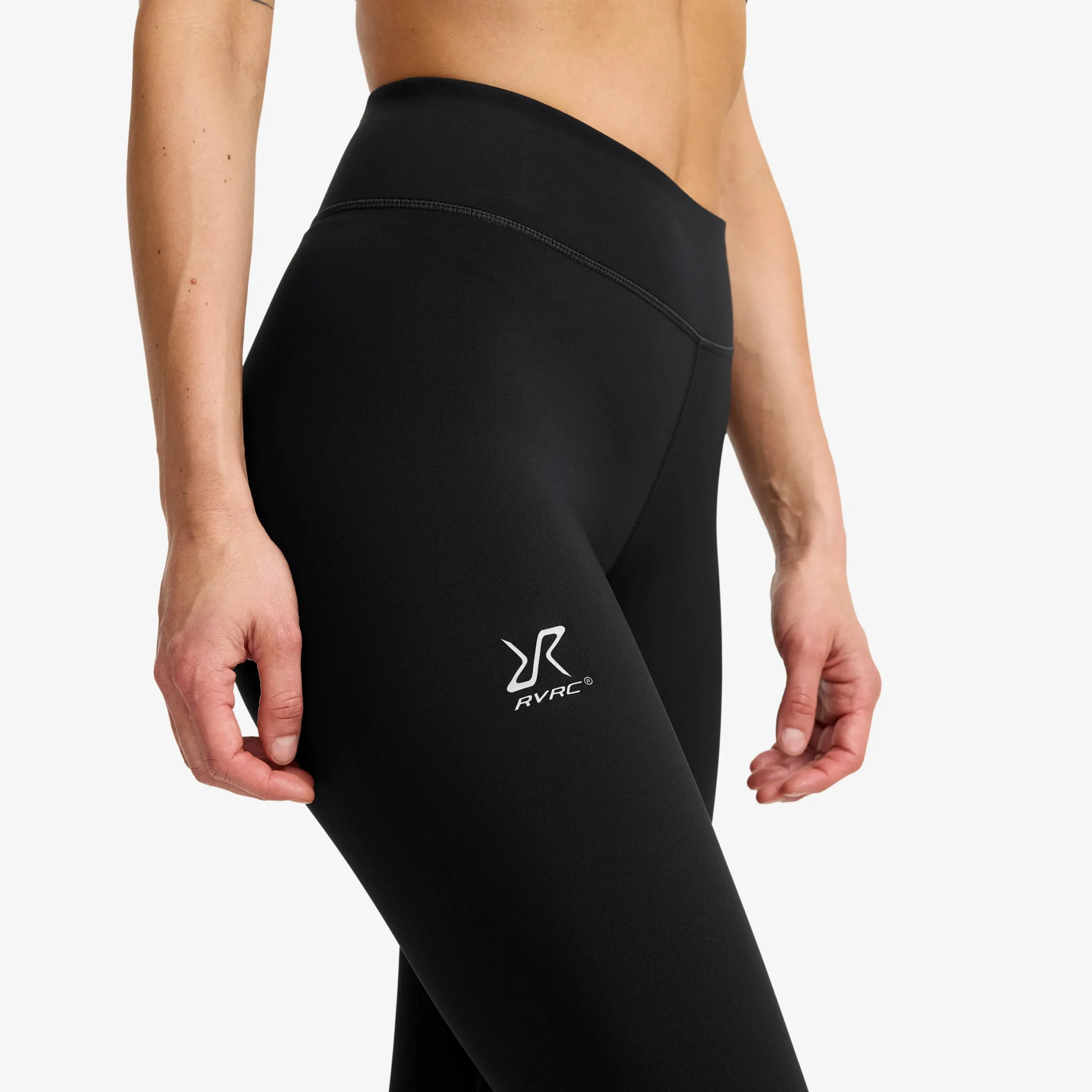Flow High-waisted Capri Leggings Damen Black