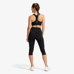 Flow High-waisted Capri Leggings Damen Black
