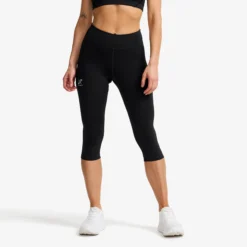 Flow High-waisted Capri Leggings Damen Black