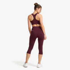 Flow High-waisted Capri Leggings Damen Winetasting