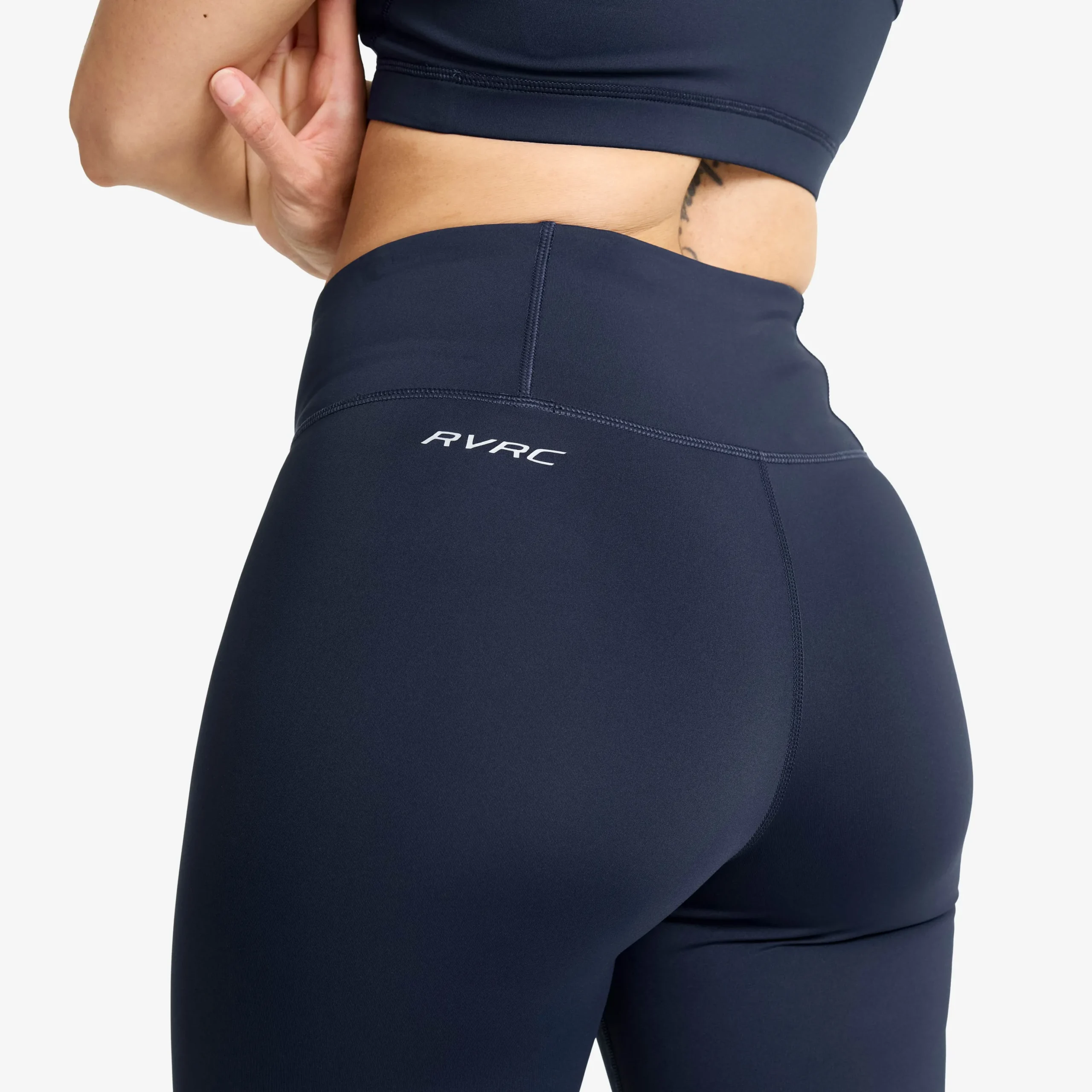 Flow High-waisted Capri Leggings Damen Navy