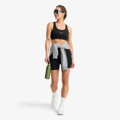 Flow High-waisted Hotpants Damen Black