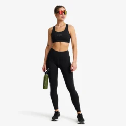 Flow High-waisted Leggings Damen Black