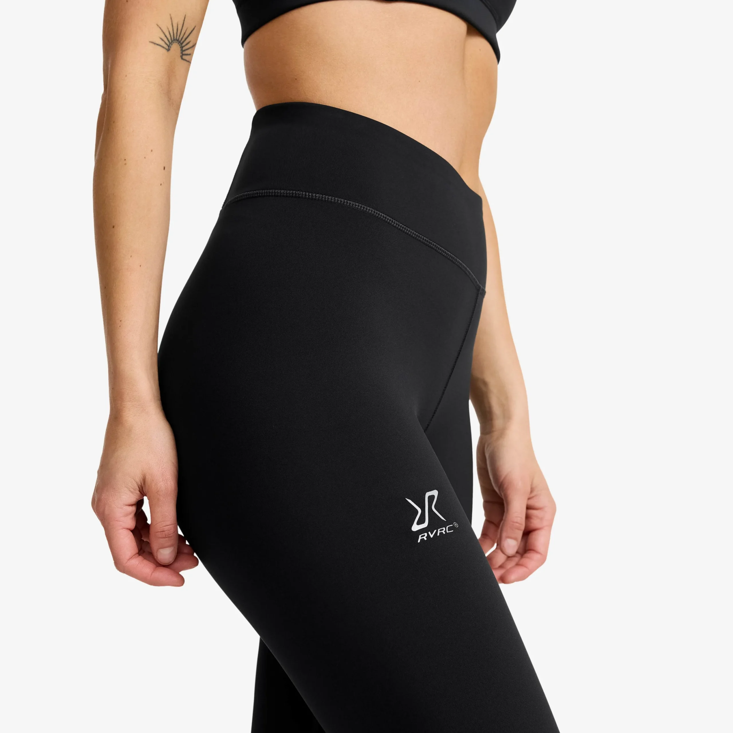 Flow High-waisted Leggings Damen Black