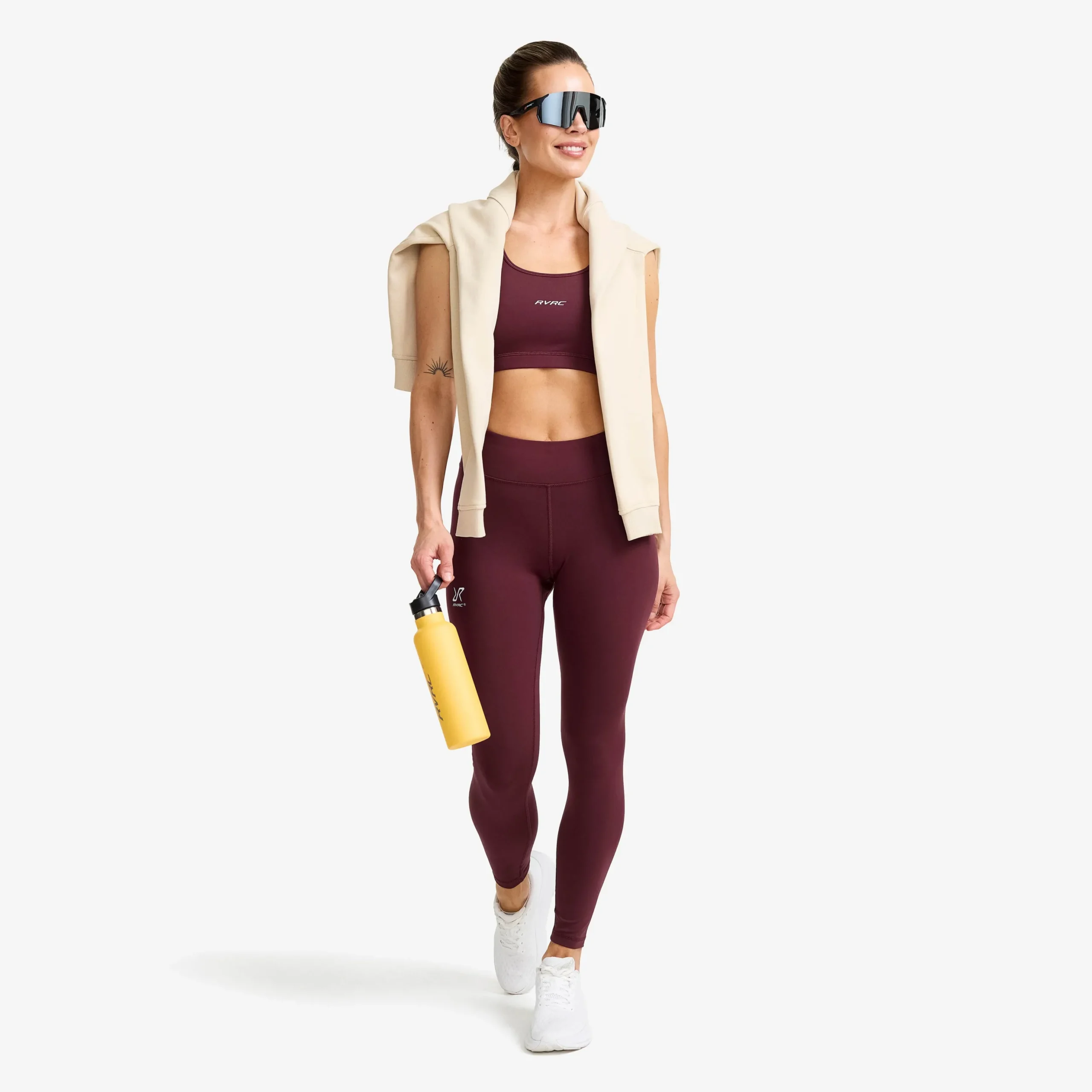 Flow High-waisted Leggings Damen Winetasting