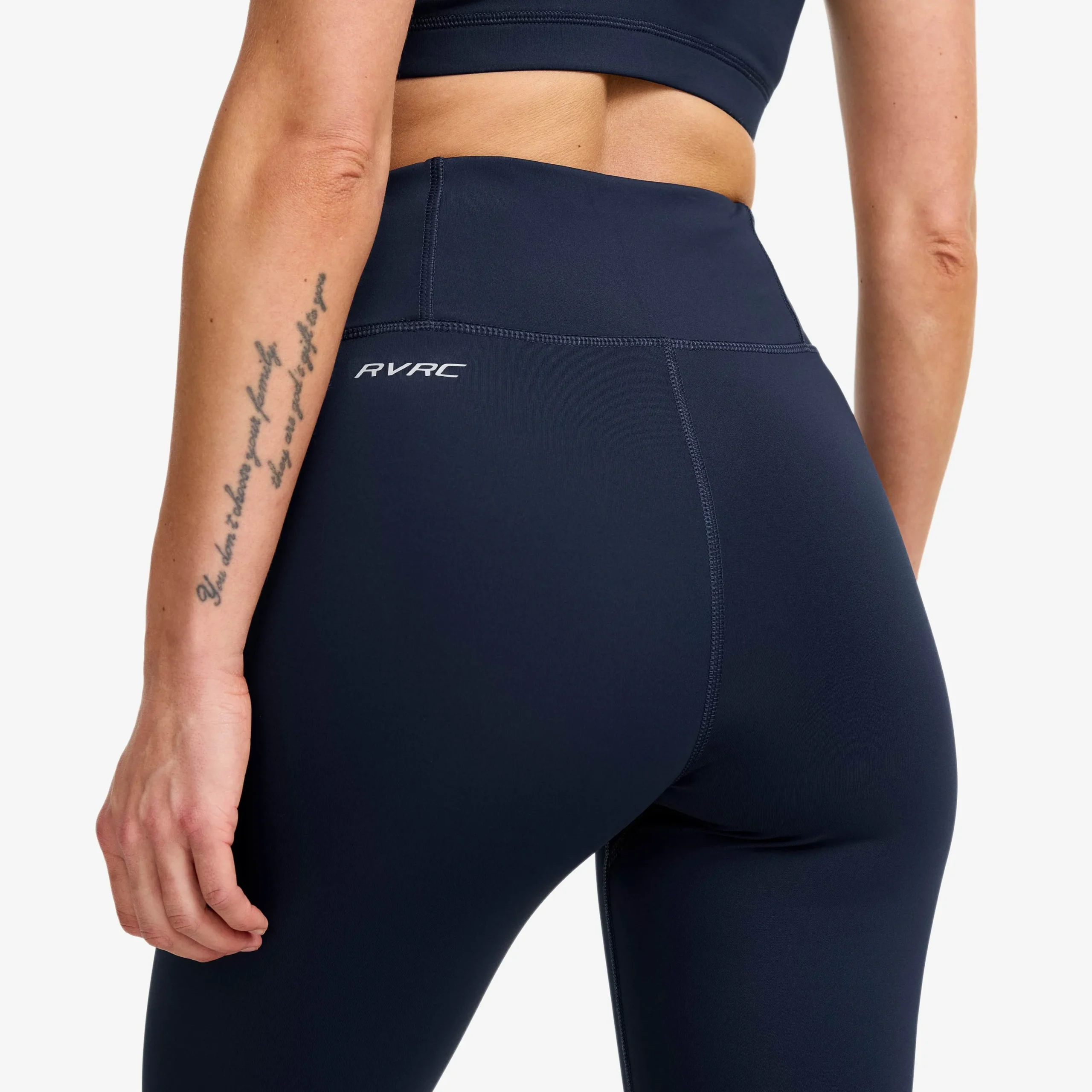 Flow High-waisted Leggings Damen Navy