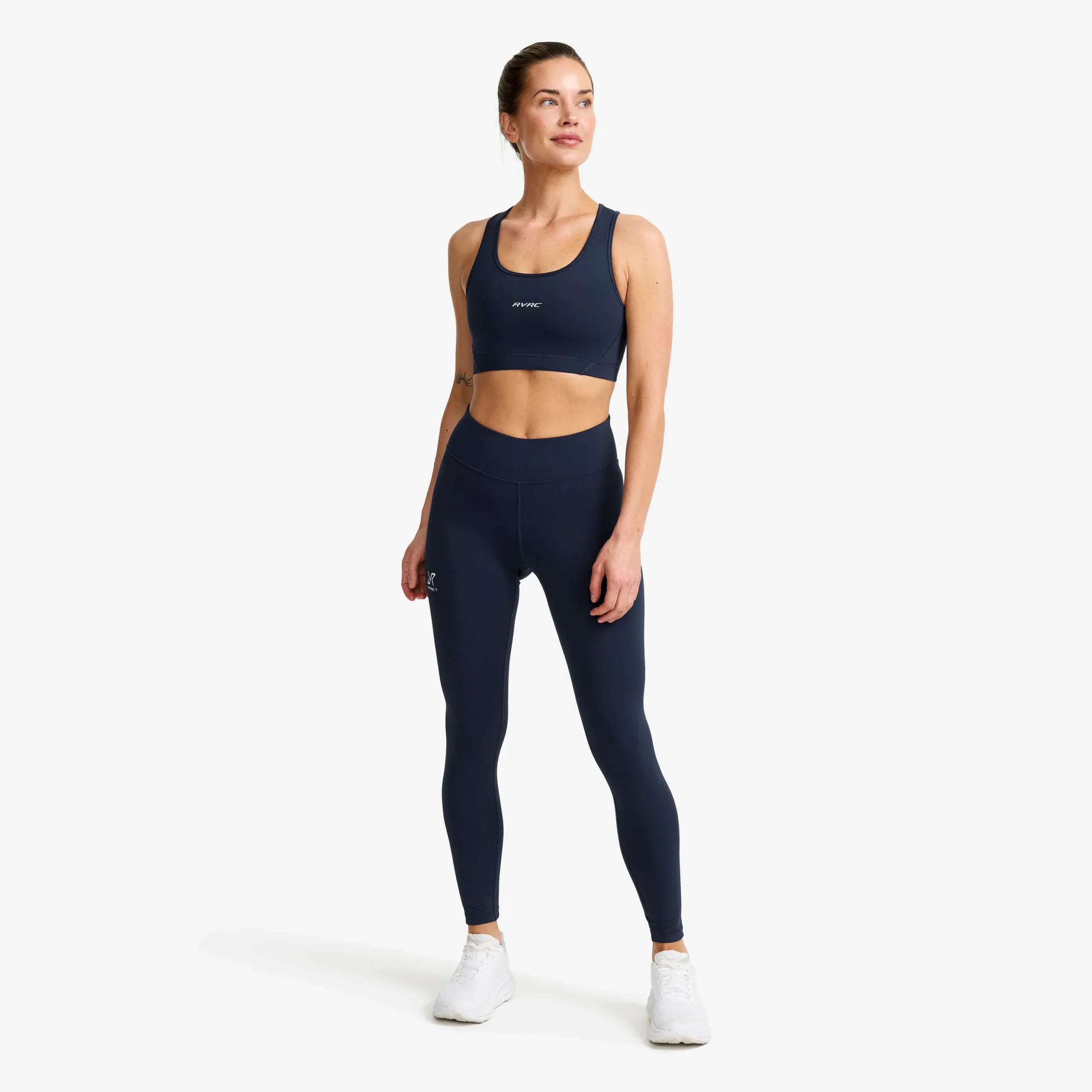 Flow High-waisted Leggings Damen Navy