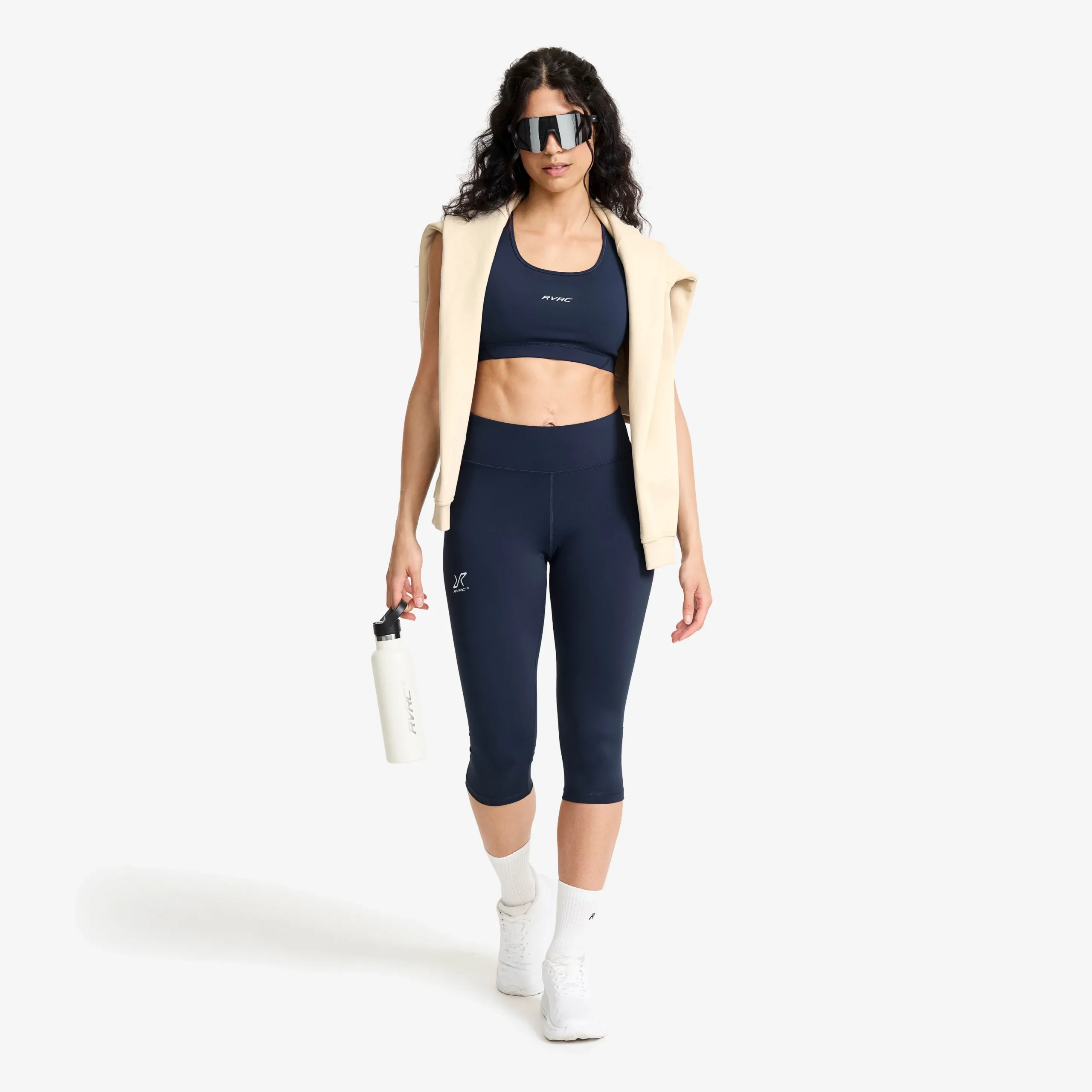 Flow Sports Bra Damen Navy