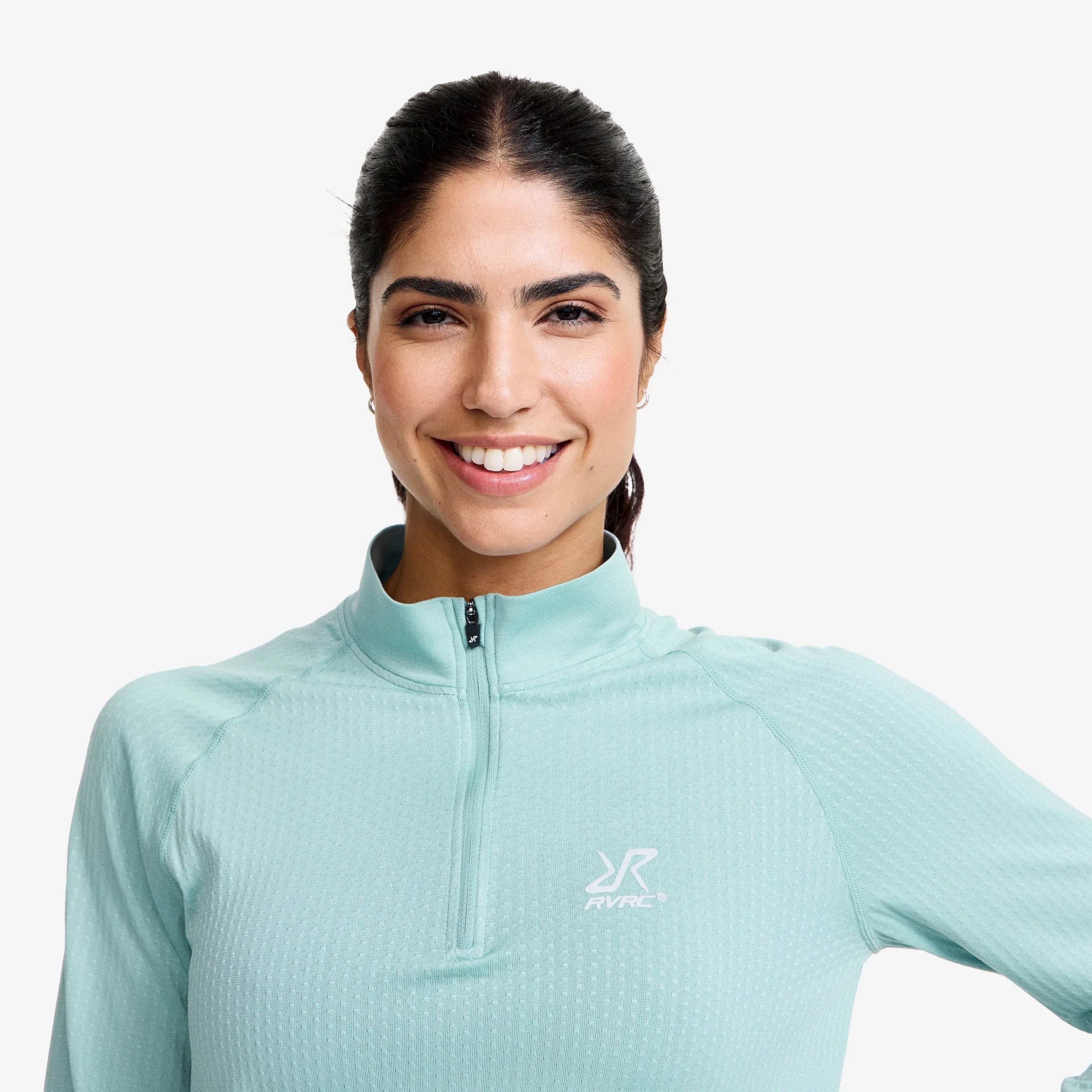 Focus Half-zip Seamless Top Damen Arona