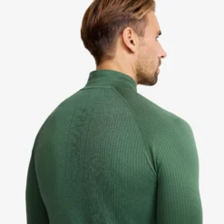 Focus Half-zip Seamless Top Herren Garden Topiary