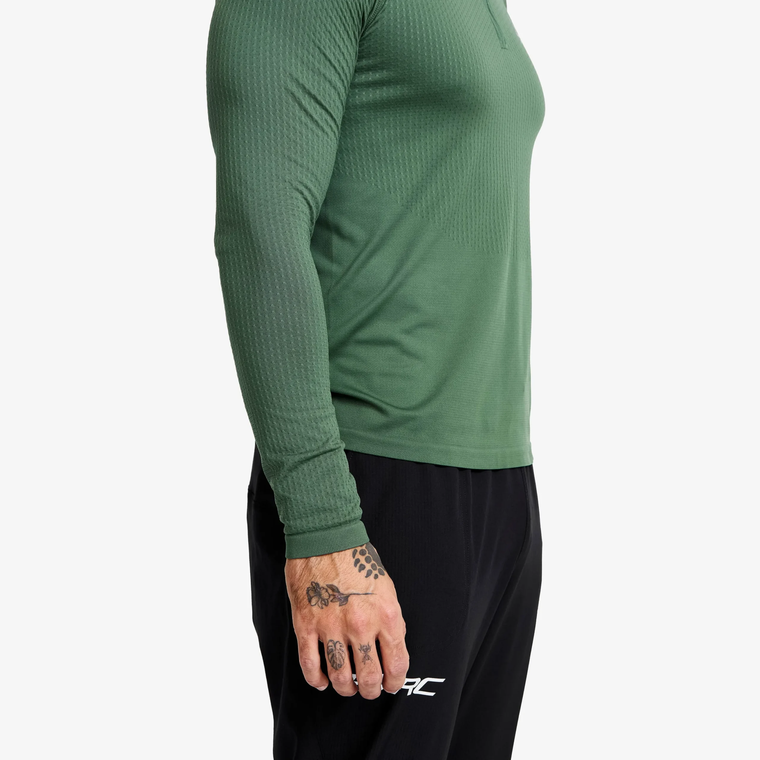 Focus Half-zip Seamless Top Herren Garden Topiary