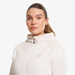 Fog Fluffy Hooded Fleece Damen Tofu