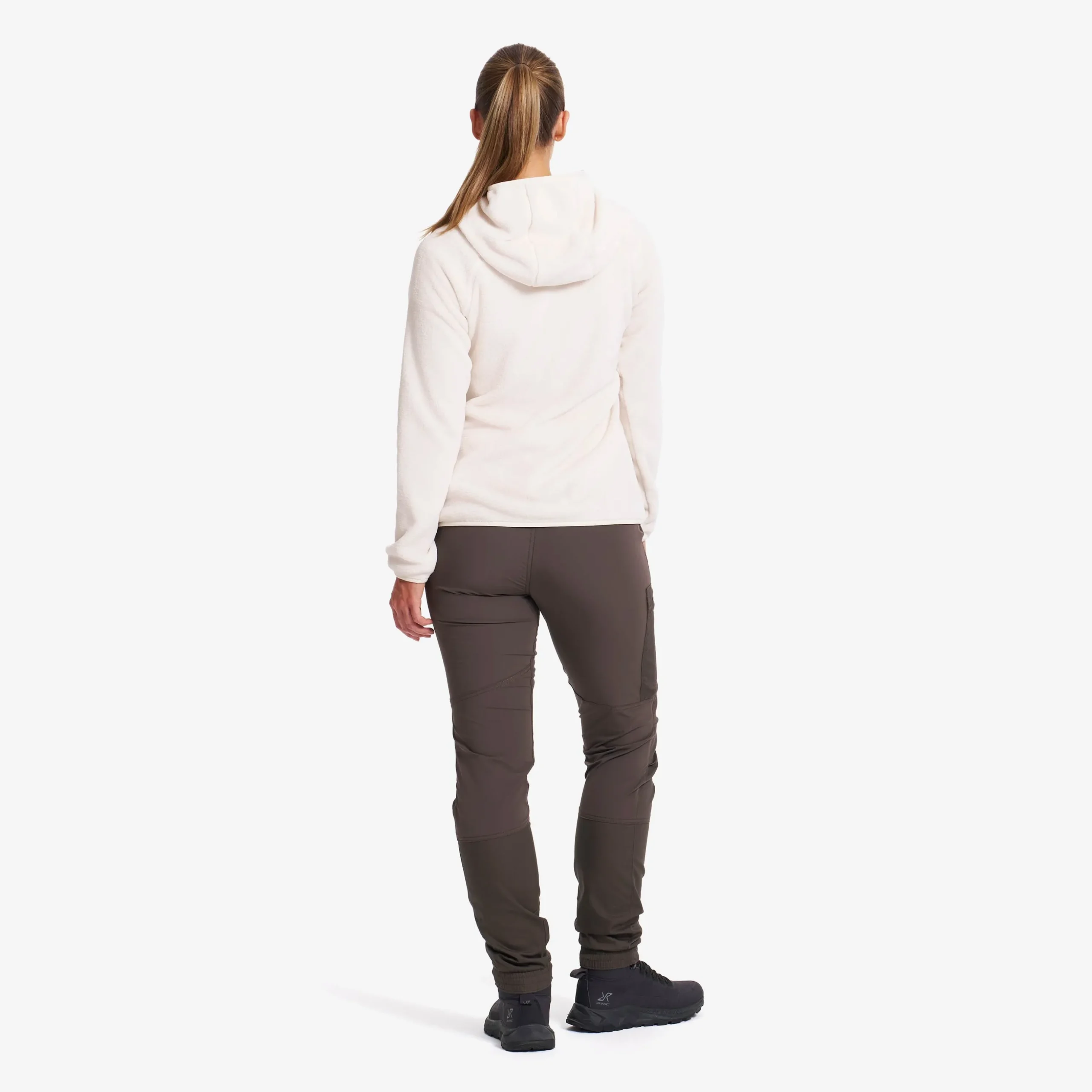 Fog Fluffy Hooded Fleece Damen Tofu