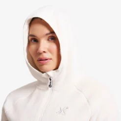 Fog Fluffy Hooded Fleece Damen Tofu