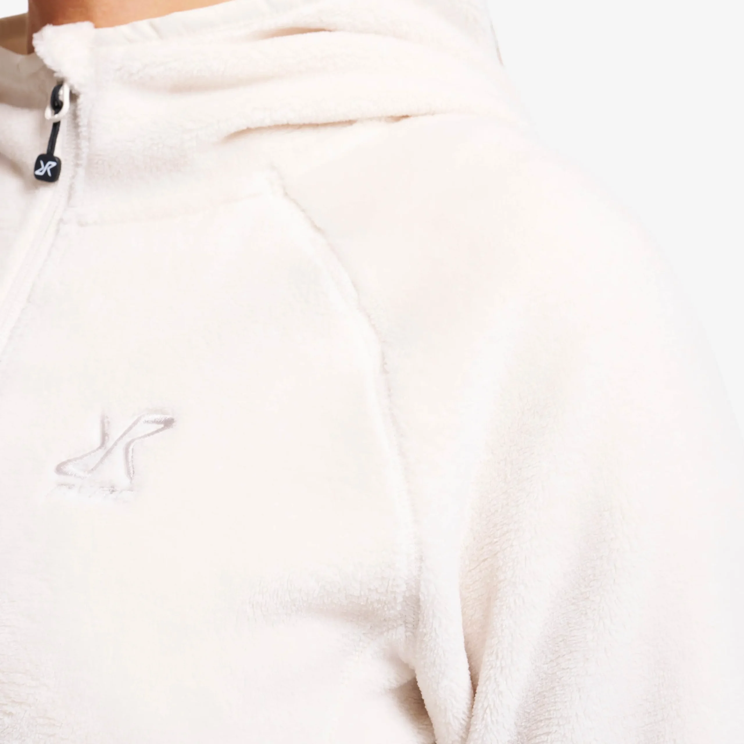 Fog Fluffy Hooded Fleece Damen Tofu