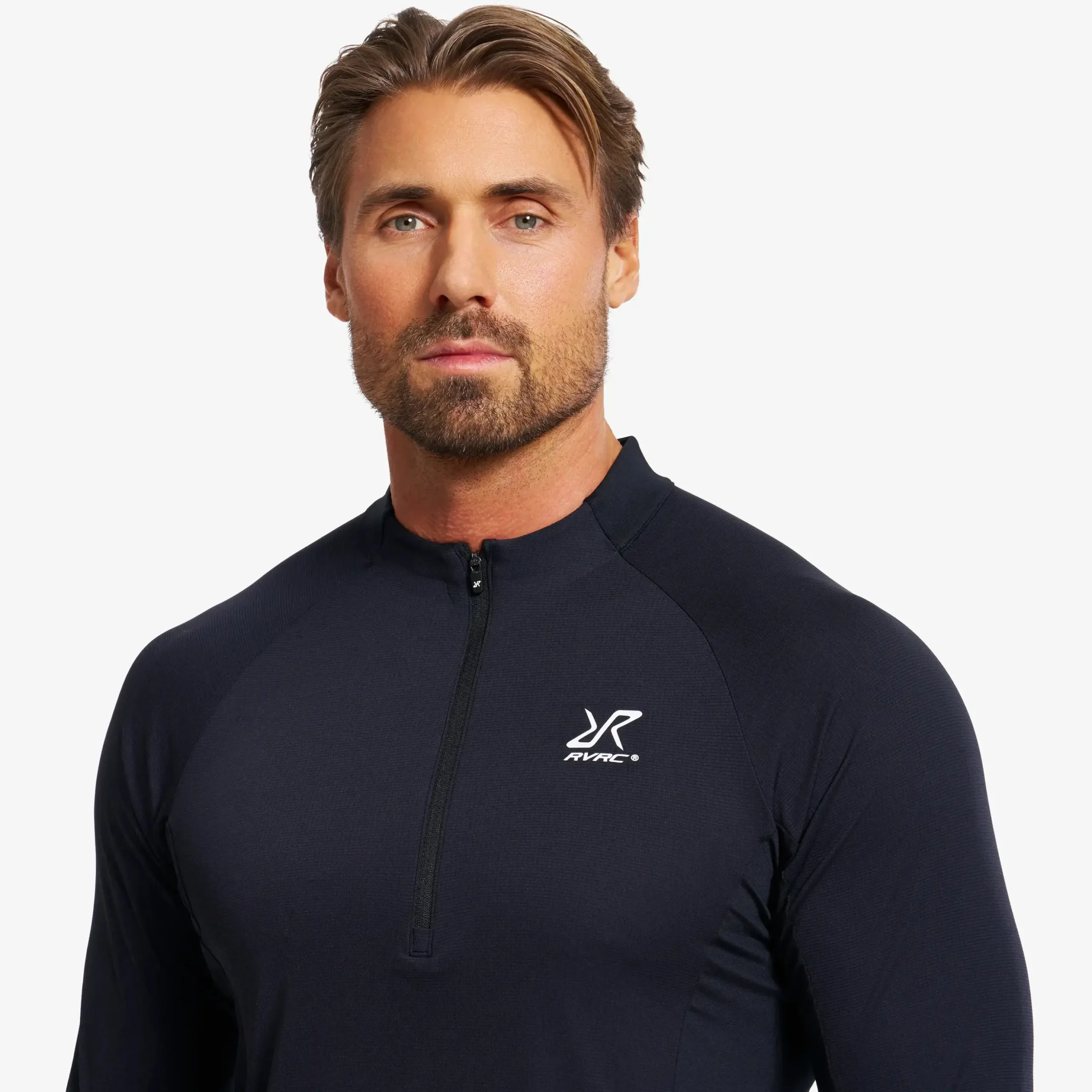 Force Light Half-zip Top Herren Black