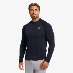 Force Light Half-zip Top Herren Black