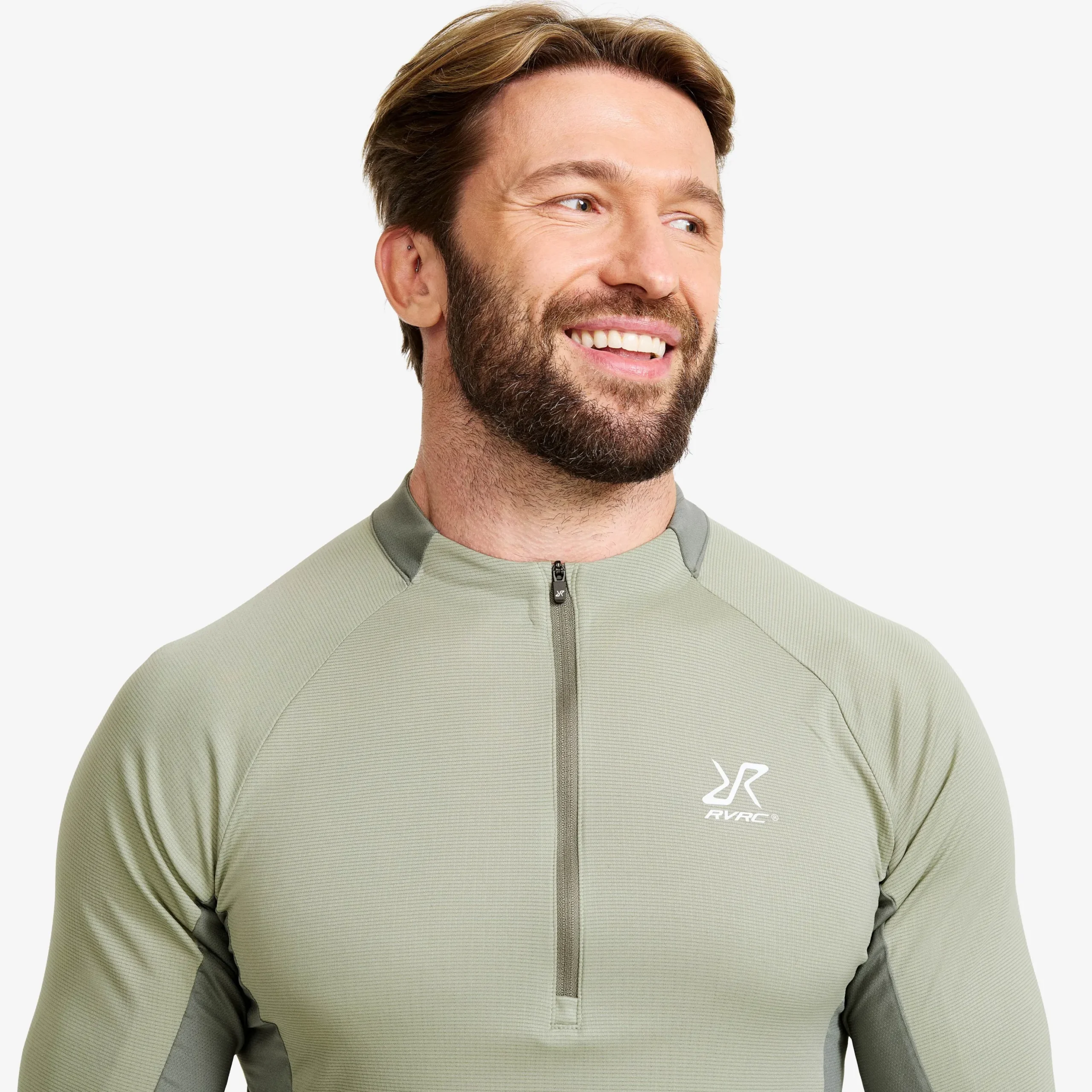 Force Light Half-zip Top Herren Shadow/Castor Gray