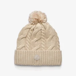 Frost Cable Knit Beanie Peyote