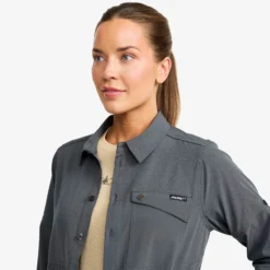 Gradient Pro UV Shirt Damen Turbulence Blue