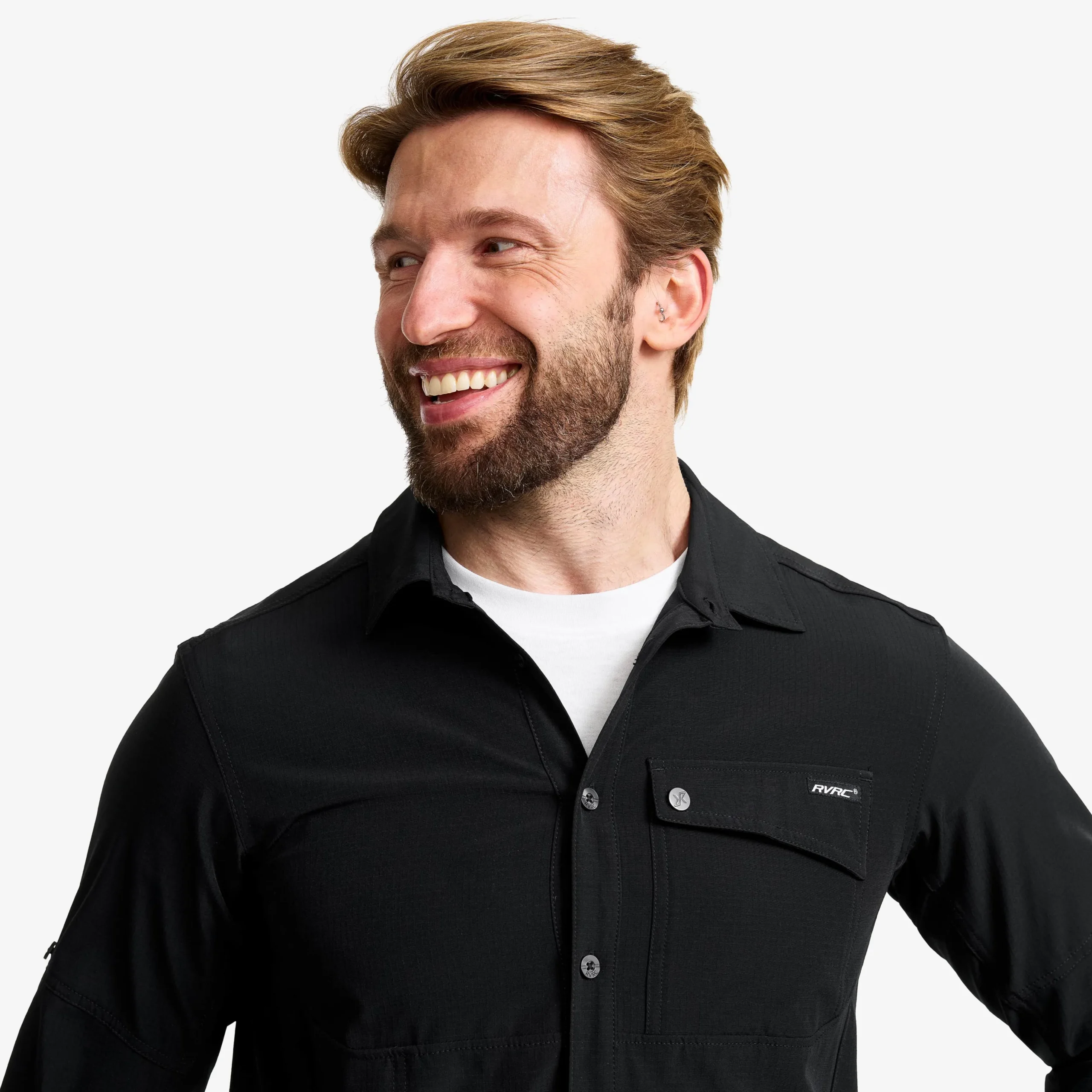 Gradient Pro UV Shirt Herren Black